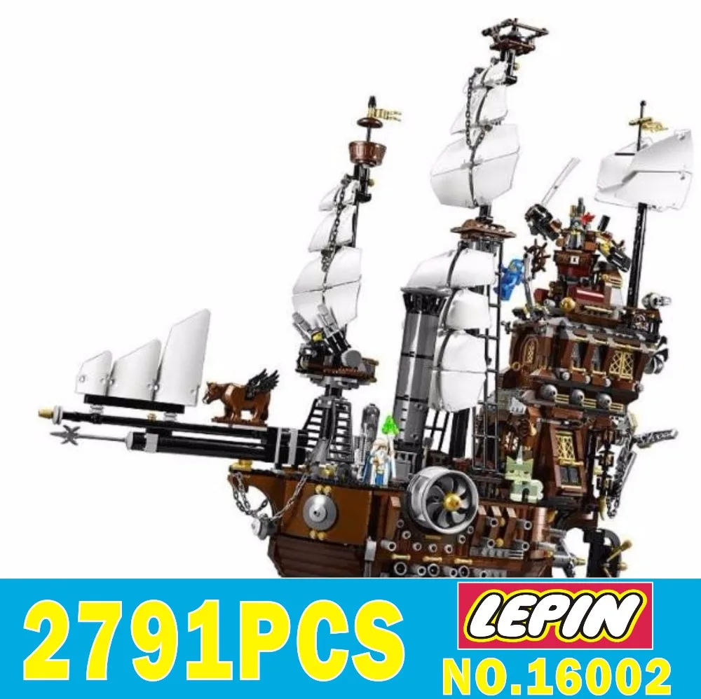 LEPIN 16002 Pirate Ship Metal Beard's Sea Cow Model Building Blocks Kids Bricks Toys for Children Boys Gifts Compatible 70810
LEPIN 16002 Pirate Ship Metal Beard's Sea Cow Model Building Blocks Kids Bricks Toys for Children Boys Gifts Compatible 70810