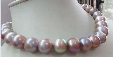 Jew3118 12-15mm Natural south sea near round gold purple nuclear pearl necklace NEW
Jew3118 12-15mm Natural south sea near round gold purple nuclear pearl necklace NEW