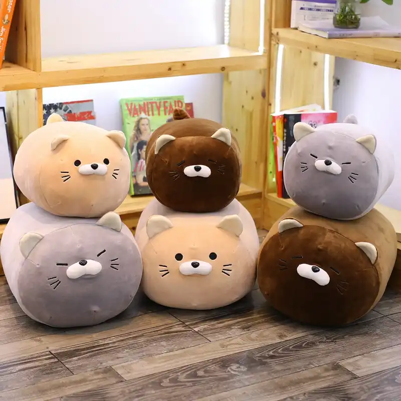 squishy plush cat