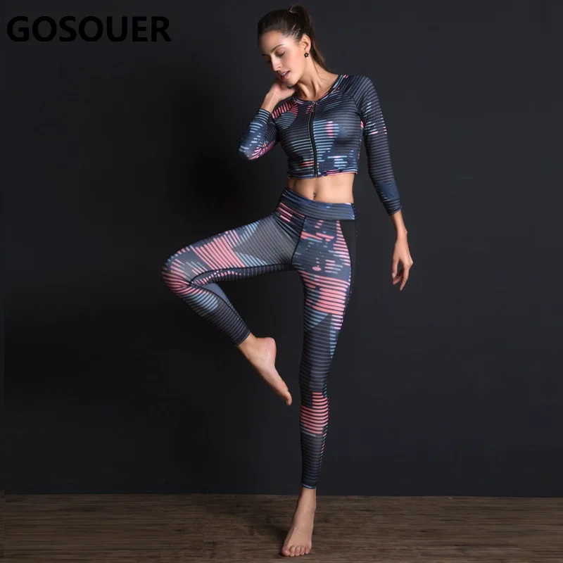 Women Printed Yoga Set Sports Bra+Top + Pants Gym Running Sport Yoga Sets Fitness Pants Breathable Yoga Three-piece Suit
Women Printed Yoga Set Sports Bra+Top + Pants Gym Running Sport Yoga Sets Fitness Pants Breathable Yoga Three-piece Suit