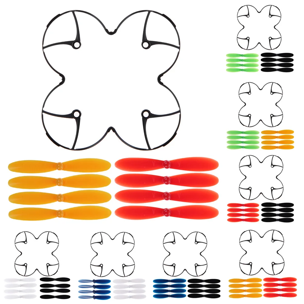 8Pcs RC Drone Replacement Propellers Rotor Blades Protection Cover Remote Quadcopter Repair Accessories for Hubsan X4 H107L
8Pcs RC Drone Replacement Propellers Rotor Blades Protection Cover Remote Quadcopter Repair Accessories for Hubsan X4 H107L