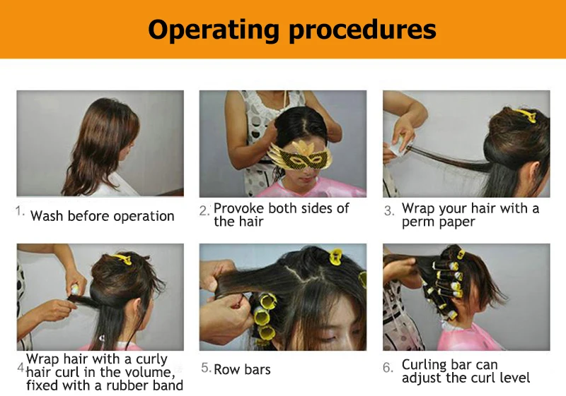 Organic Digital Permanent Wave Curl Curly Perm Cream Liquid Cold