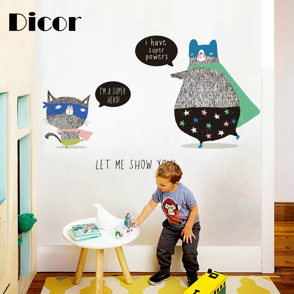 DICOR Wall Stickers For Kids Rooms Home Decor DIY Wall Decal Kindergarten Study Rooms Wallpaper Decal Poster Removable QTM372
DICOR Wall Stickers For Kids Rooms Home Decor DIY Wall Decal Kindergarten Study Rooms Wallpaper Decal Poster Removable QTM372