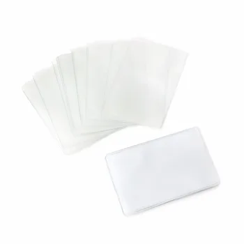 20Pcs Rectangle Clear Plastic Work Badge Credit Card Holder Protective Case High Quality
20Pcs Rectangle Clear Plastic Work Badge Credit Card Holder Protective Case High Quality