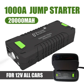 Car Jump Starter 20000mAh 1000A Vehicle Emergency Battery Portable 12V External Car Battery Booster Multi-function Power Bank
Car Jump Starter 20000mAh 1000A Vehicle Emergency Battery Portable 12V External Car Battery Booster Multi-function Power Bank