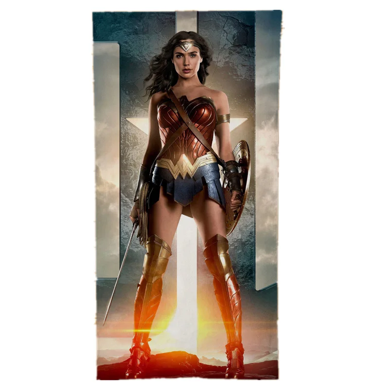 New Cool Super Hero Gal Gadot Bathroom Towels Set Wonder Woman Justice League Beach Sport Gym Towels for Men Women Swimming 140
New Cool Super Hero Gal Gadot Bathroom Towels Set Wonder Woman Justice League Beach Sport Gym Towels for Men Women Swimming 140