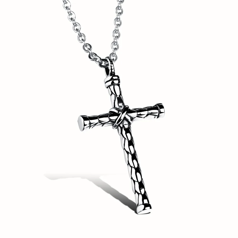 New Fashion Hot Steel Color Stainless Steel Unisex Necklaces Cross Shape Pendant Necklaces For Men Women Jewelry Gift XL039
New Fashion Hot Steel Color Stainless Steel Unisex Necklaces Cross Shape Pendant Necklaces For Men Women Jewelry Gift XL039