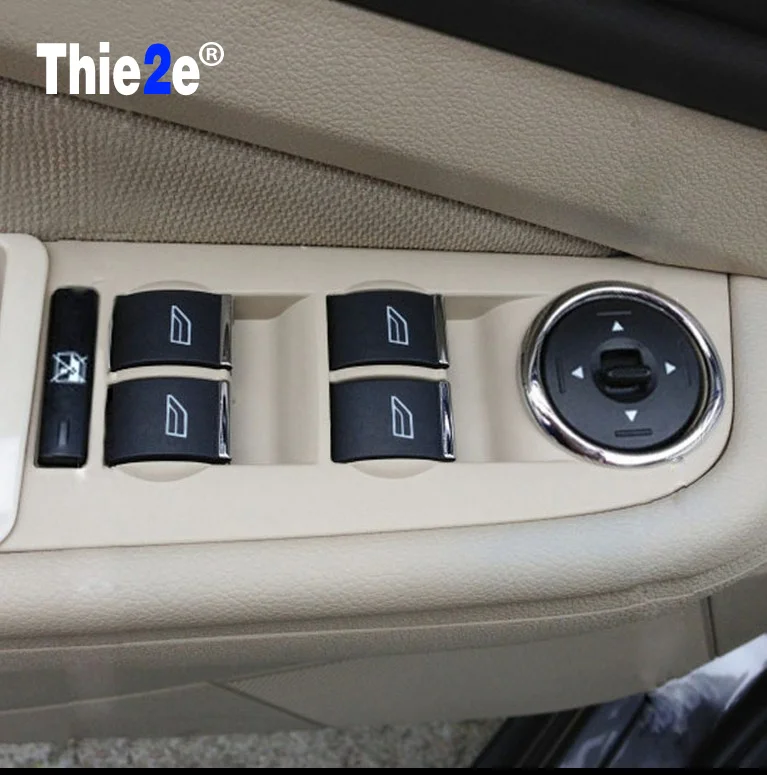 Car Windows lift switch button stainless steel trim For Ford Focus 2 MK2 Focus 3 MK3 Fiesta Ecosport Car sticker car accessories
Car Windows lift switch button stainless steel trim For Ford Focus 2 MK2 Focus 3 MK3 Fiesta Ecosport Car sticker car accessories