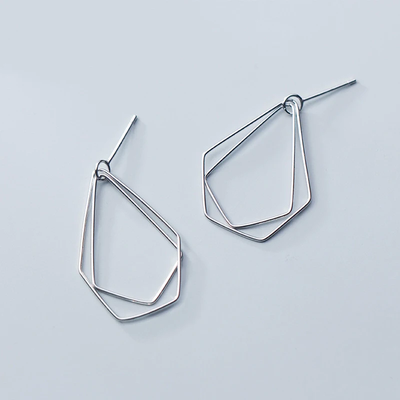 MloveAcc Real 925 Sterling Silver Trendy Geometry Polygon Drop Earrings for Women Fashion Sterling Silver Jewelry
MloveAcc Real 925 Sterling Silver Trendy Geometry Polygon Drop Earrings for Women Fashion Sterling Silver Jewelry