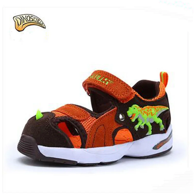 Dinoskulls 2017 Summer Children Beach Shoes Closed Toe Boys Girls Sandals 3D Dinosaur Children Fashion Casual Shoes Kids Sandals 
Dinoskulls 2017 Summer Children Beach Shoes Closed Toe Boys Girls Sandals 3D Dinosaur Children Fashion Casual Shoes Kids Sandals