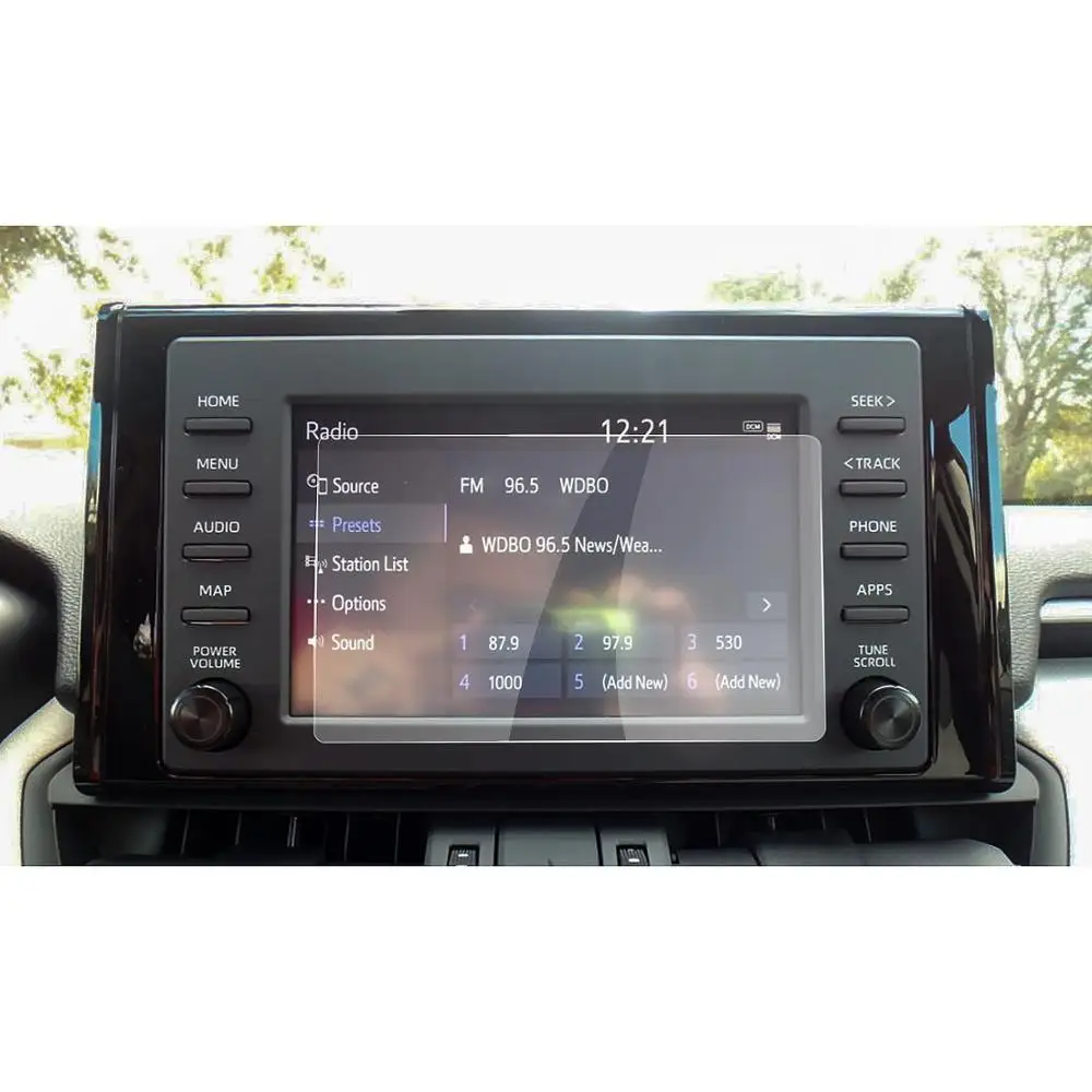 RUIYA screen protector for 2019 Toyota RAV4 7inch right rudder car navigation touch display,9H tempered glass protective film
RUIYA screen protector for 2019 Toyota RAV4 7inch right rudder car navigation touch display,9H tempered glass protective film