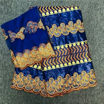 Hot selling apparel cloth African cotton bazin lace fabric matching 2y French net lace material for dress set NBN68 (5+2y)
Hot selling apparel cloth African cotton bazin lace fabric matching 2y French net lace material for dress set NBN68 (5+2y)