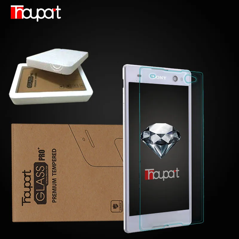 Thouport C3 Tempered Glass For Sony Xperia C3 D2533 C3 Dual D2502 S55T Screen Protector Film Retail Box protective For Sony C3
Thouport C3 Tempered Glass For Sony Xperia C3 D2533 C3 Dual D2502 S55T Screen Protector Film Retail Box protective For Sony C3