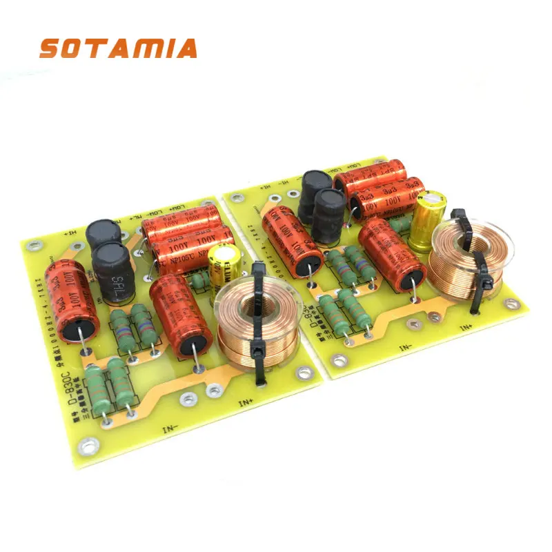SOTAMIA 3 Way Speakers Frequency Divider 280W Treble Midrange Bass Multi Audio Speaker 3 Unit Crossover Filter DIY Home Theater
SOTAMIA 3 Way Speakers Frequency Divider 280W Treble Midrange Bass Multi Audio Speaker 3 Unit Crossover Filter DIY Home Theater