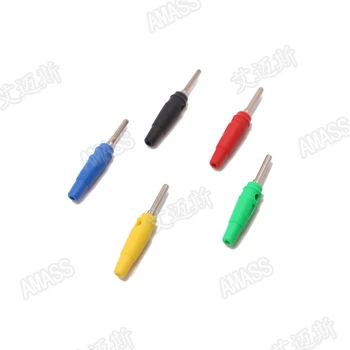 10pcs Amass 4mm nickel plating, a needle type banana plug screw, press PVC plastic assembly side stacking Track Ship 
10pcs Amass 4mm nickel plating, a needle type banana plug screw, press PVC plastic assembly side stacking Track Ship