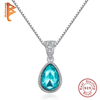 Fashion 925 Sterling Silver Drop Dark Green Crystal Pendant Chain Necklace Jewelry Accessories For Women
Fashion 925 Sterling Silver Drop Dark Green Crystal Pendant Chain Necklace Jewelry Accessories For Women