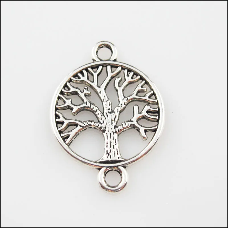 Fashion 8Pcs Tibetan Silver Tone Round Tree Charms Pendants Connectors 20x28mm
Fashion 8Pcs Tibetan Silver Tone Round Tree Charms Pendants Connectors 20x28mm