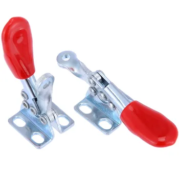 4pcs GH-201A Horizontal Quick Release Toggle Clamps Set 27KG Quick Release Tool Vertical Toggle Clamp
4pcs GH-201A Horizontal Quick Release Toggle Clamps Set 27KG Quick Release Tool Vertical Toggle Clamp