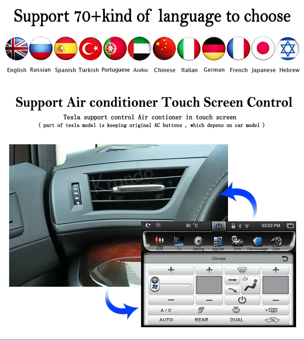 Discount Krando Android 8.1 10.4" Tesla Vertical touch screen car dvd player for Chevrolet Malibu 2013-2015 gps entertainment system 7 Discount Krando Android 8.1 10.4" Tesla Vertical touch screen car dvd player for Chevrolet Malibu 2013-2015 gps entertainment system 7