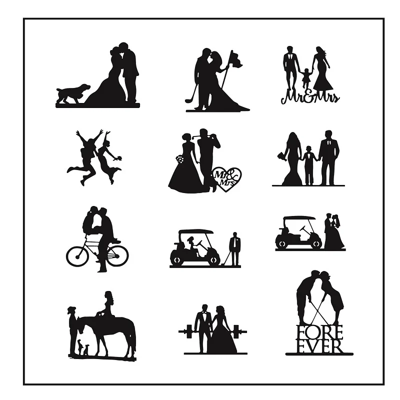 Wedding Couple Bride And Groom Metal Cutting Dies Stencils For DIY Scrapbooking Cards Decorative Embossing Handcraft Die Cuts
Wedding Couple Bride And Groom Metal Cutting Dies Stencils For DIY Scrapbooking Cards Decorative Embossing Handcraft Die Cuts