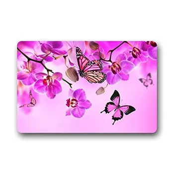 CHARMHOME Fashion Living Room Doormat Beautiful Flowers Orchid Doormat Custom Door mat Home decor Carpet Fashion Rug
CHARMHOME Fashion Living Room Doormat Beautiful Flowers Orchid Doormat Custom Door mat Home decor Carpet Fashion Rug