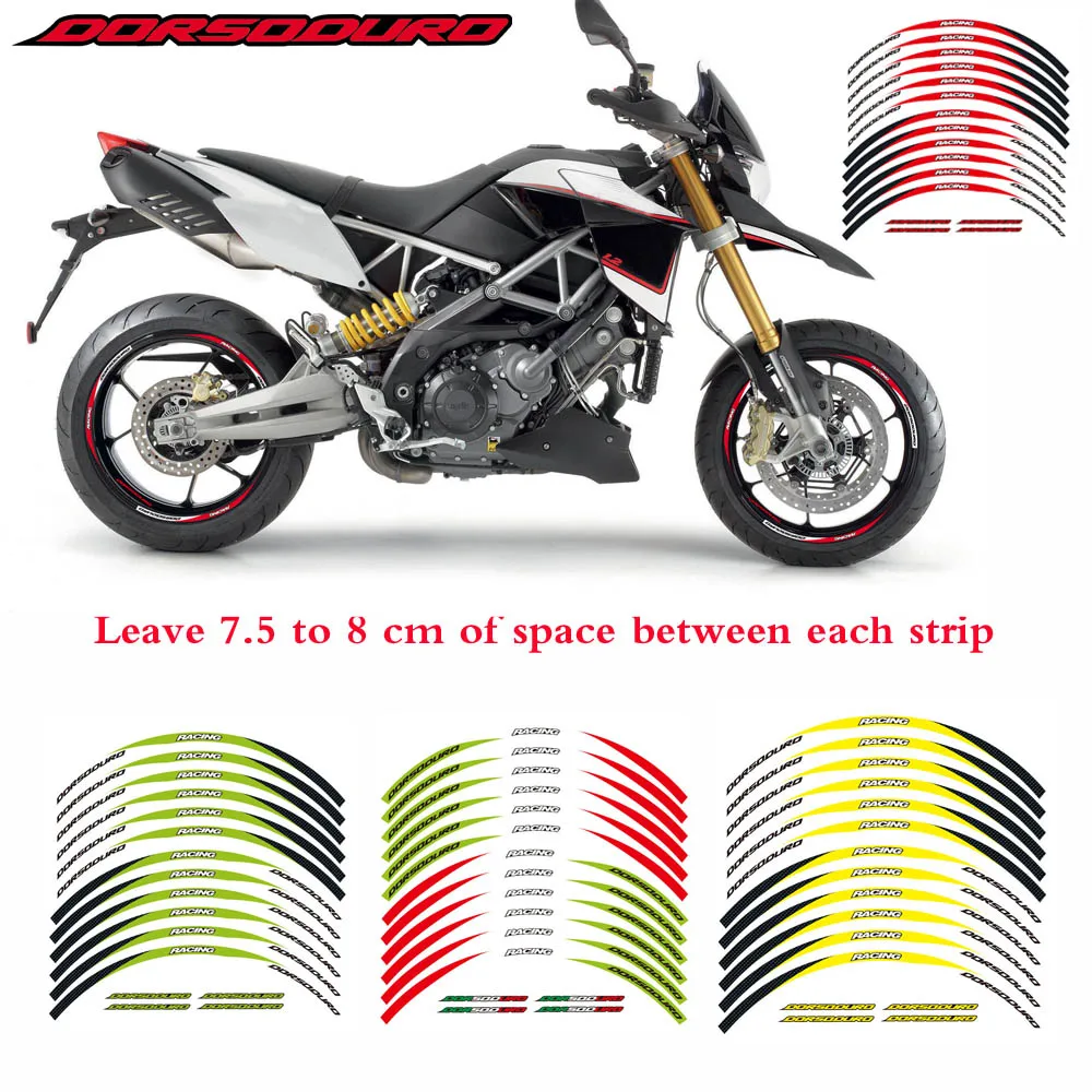 For Aprilia DORSODURO 750 FACTORY DORSODURO 1200 ABS Motorcycle 1set front&Rear Edge Outer Rim Sticker Wheel Decals
For Aprilia DORSODURO 750 FACTORY DORSODURO 1200 ABS Motorcycle 1set front&Rear Edge Outer Rim Sticker Wheel Decals