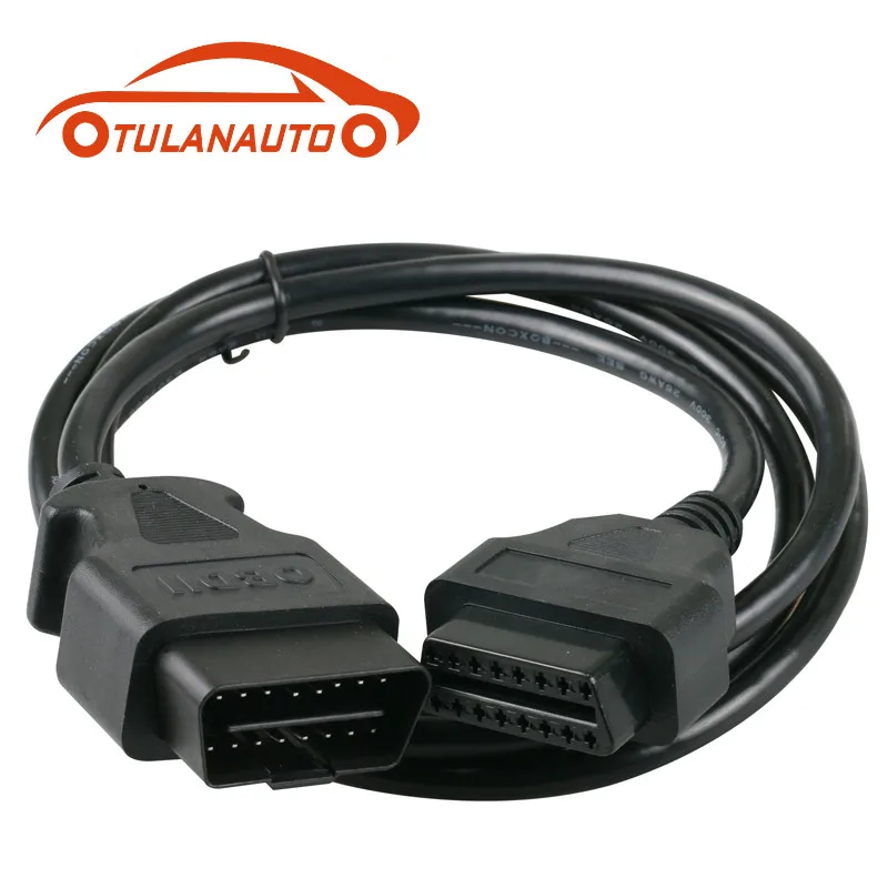 

TULANAUTO 16Pin OBD2 Extension Cable 1.5m ELM327 ODB2 16 Pin ELM327 OBD II Extensions Cables Connector Interface