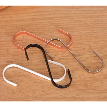 10CM Stainless Steel S Shaped Hooks House Kitchen Bathroom Clothing Hanger Clothes Storage Rack Tool Railing Clasp Holder Hooks
10CM Stainless Steel S Shaped Hooks House Kitchen Bathroom Clothing Hanger Clothes Storage Rack Tool Railing Clasp Holder Hooks