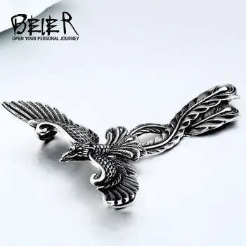 BEIER Cool 3D Phoenix Pendant Necklace Stainless steel Bird Charm Choker Animal Jewelry for man Good detail BP8-204
BEIER Cool 3D Phoenix Pendant Necklace Stainless steel Bird Charm Choker Animal Jewelry for man Good detail BP8-204