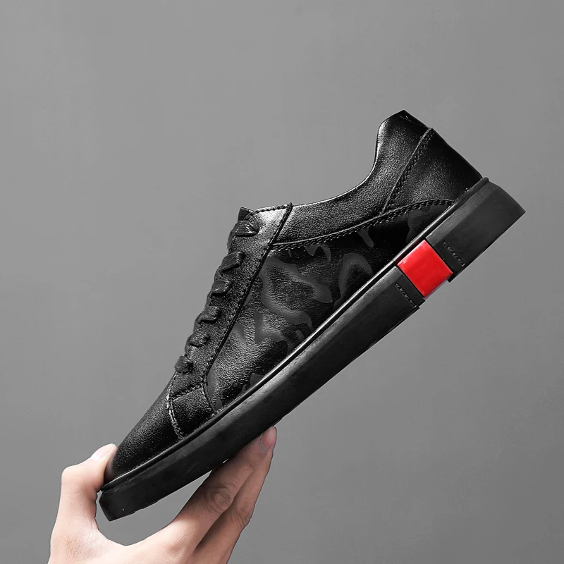 Men genuine Leather Fashion Shoes outdoor Male Flat lace up Shoes breathable Comfortable Man Casual Footwear Sneakers shoes L4
Men genuine Leather Fashion Shoes outdoor Male Flat lace up Shoes breathable Comfortable Man Casual Footwear Sneakers shoes L4