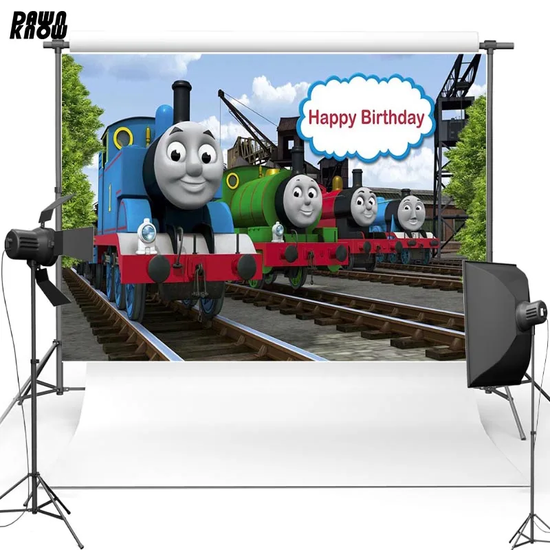 DAWNKNOW Cartoon Vinyl Photography Background For Birthday Train Polyester Backdrops For Children Photo Studio Props G050
DAWNKNOW Cartoon Vinyl Photography Background For Birthday Train Polyester Backdrops For Children Photo Studio Props G050