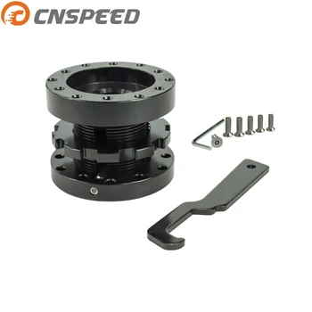 CNSPEED New Adjustable Car Auto Steering Wheel Spacer Boss Hub Kit 40MM-70MM BLACK Snap Off Quick Release Hub Kit YC100890-BK
CNSPEED New Adjustable Car Auto Steering Wheel Spacer Boss Hub Kit 40MM-70MM BLACK Snap Off Quick Release Hub Kit YC100890-BK