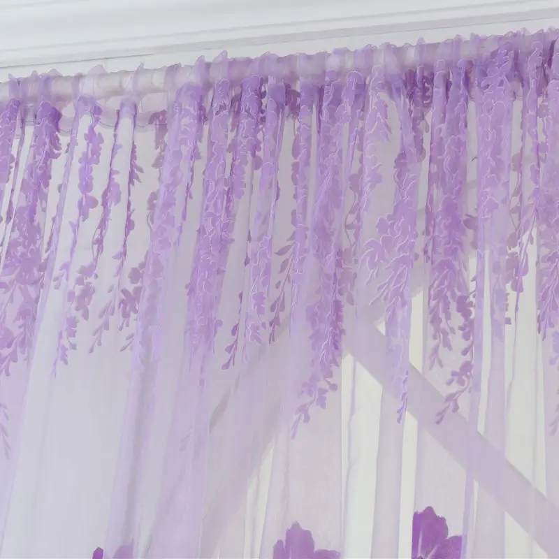 2018 Window Curtains 1M*2M Sheer Voile Tulle for Bedroom Living Room Balcony Printed Tulip Pattern Sun-shading Curtain
2018 Window Curtains 1M*2M Sheer Voile Tulle for Bedroom Living Room Balcony Printed Tulip Pattern Sun-shading Curtain