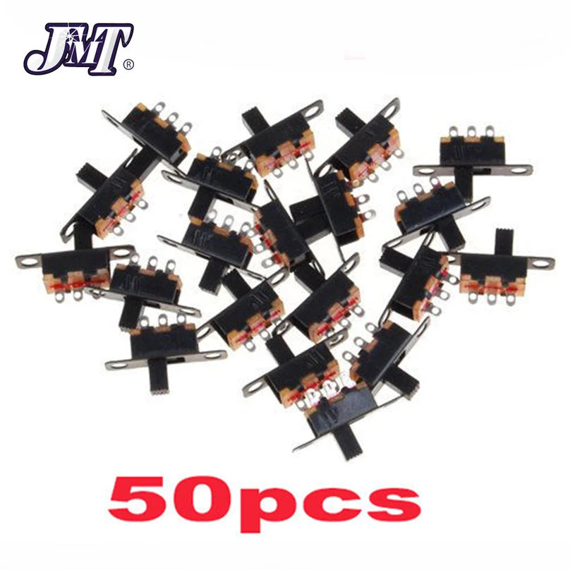 JMT 20pcs / 50pcs 5V 0.3 A Mini Size Black SPDT Slide Switch for Small DIY Power Electronic Projects
JMT 20pcs / 50pcs 5V 0.3 A Mini Size Black SPDT Slide Switch for Small DIY Power Electronic Projects