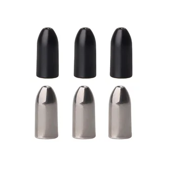 10pcs 100% Tungsten Bullet Fishing Sinker Texas Rigs sinker weights Worm bait Weights Fipping lure Fishing Accessory
10pcs 100% Tungsten Bullet Fishing Sinker Texas Rigs sinker weights Worm bait Weights Fipping lure Fishing Accessory