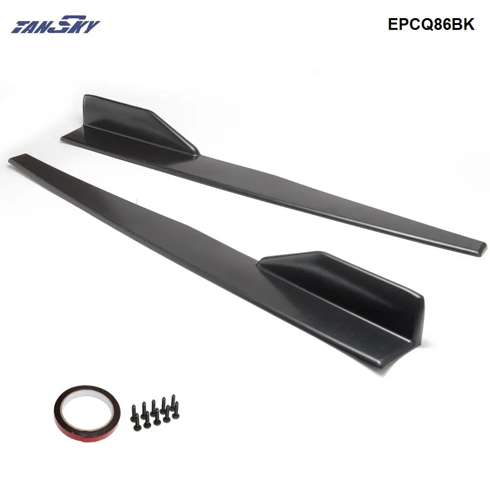 2PCS/SET Black Car Side Anti-scratch Skirt Spoiler Rocker Splitters Kits EPCQ86BK
2PCS/SET Black Car Side Anti-scratch Skirt Spoiler Rocker Splitters Kits EPCQ86BK