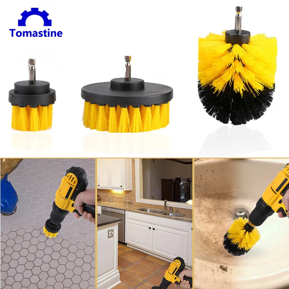 Power Scrubber Brush Drill Brush Clean for Bathroom Surfaces Tub Shower Tile Grout Cordless Power Scrub Drill Cleaning Kit
Power Scrubber Brush Drill Brush Clean for Bathroom Surfaces Tub Shower Tile Grout Cordless Power Scrub Drill Cleaning Kit