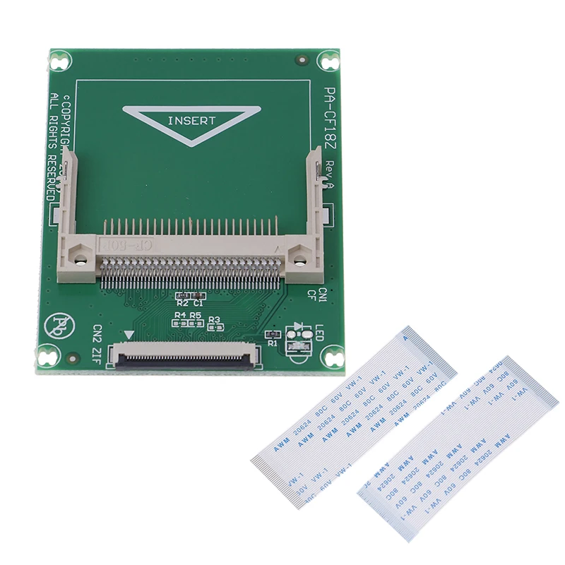 1.8-inch 50-Pin Compact Flash CF Memory Card to ZIF/CE Adapter SSD HDD Adapter Card
1.8-inch 50-Pin Compact Flash CF Memory Card to ZIF/CE Adapter SSD HDD Adapter Card