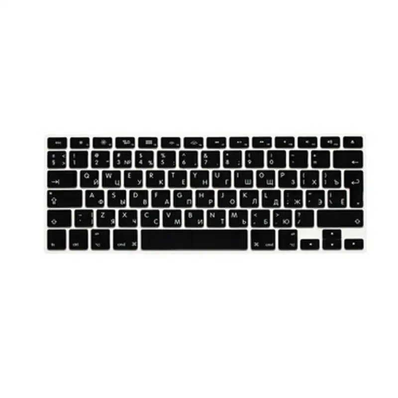 Russian UK EU Silicone Keyboard Cover Skin Protector for MacBook Pro Air 13" 15" 17" for Mac Air 13.3 5 17 inch keybord cover
Russian UK EU Silicone Keyboard Cover Skin Protector for MacBook Pro Air 13" 15" 17" for Mac Air 13.3 5 17 inch keybord cover