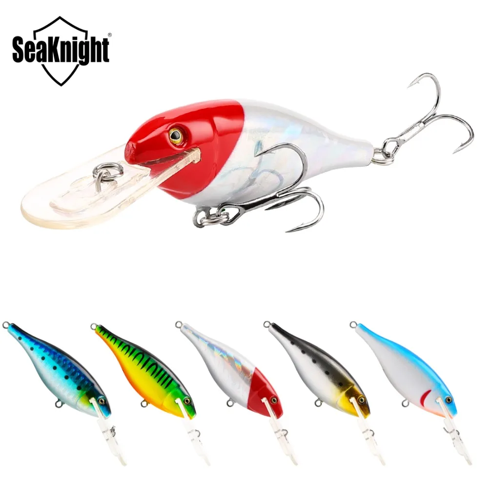 SeaKnight SK011 Fishing Lures Crankbait 7cm 8.5g 0-1.8M 5 Colors With 3D Fish Eyes Floating Lure Wobblers Bait Saltwater Tackle
SeaKnight SK011 Fishing Lures Crankbait 7cm 8.5g 0-1.8M 5 Colors With 3D Fish Eyes Floating Lure Wobblers Bait Saltwater Tackle