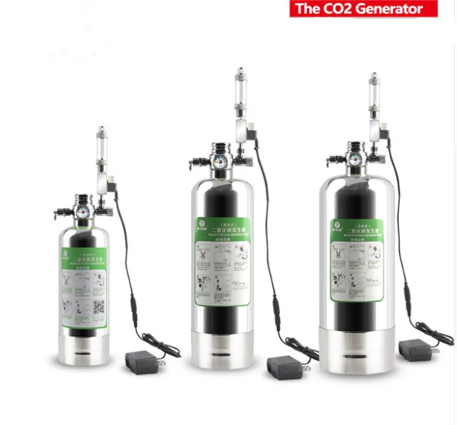 Аквариумный регулятор CO2 с обратным клапаном счетчик пузырей магнитный
