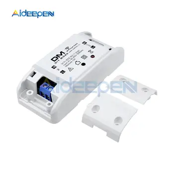 Smart Switch Module App Control 433mHz Sonoff Wifi Wireless Remote Control Switch Timing Trigger AC 110V 220V 10A DIY Kit
Smart Switch Module App Control 433mHz Sonoff Wifi Wireless Remote Control Switch Timing Trigger AC 110V 220V 10A DIY Kit