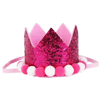 Baby Girls Birthday Pompon Ball Crown Headband Newborn Kids Tiara Hairband Hair Accessory Halloween Party Favor
Baby Girls Birthday Pompon Ball Crown Headband Newborn Kids Tiara Hairband Hair Accessory Halloween Party Favor