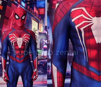 ps4 insomniac spiderman costume newset Movie Cosplay catsuit Halloween superhero Spandex zentai suit custom free shipping
ps4 insomniac spiderman costume newset Movie Cosplay catsuit Halloween superhero Spandex zentai suit custom free shipping