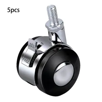 5Pcs Office Chair Rolling Caster Wheels 2 Inch Swivel Kirsite Caster Wheels Replacement Soft Safe Rollers Furniture Hardwar
5Pcs Office Chair Rolling Caster Wheels 2 Inch Swivel Kirsite Caster Wheels Replacement Soft Safe Rollers Furniture Hardwar