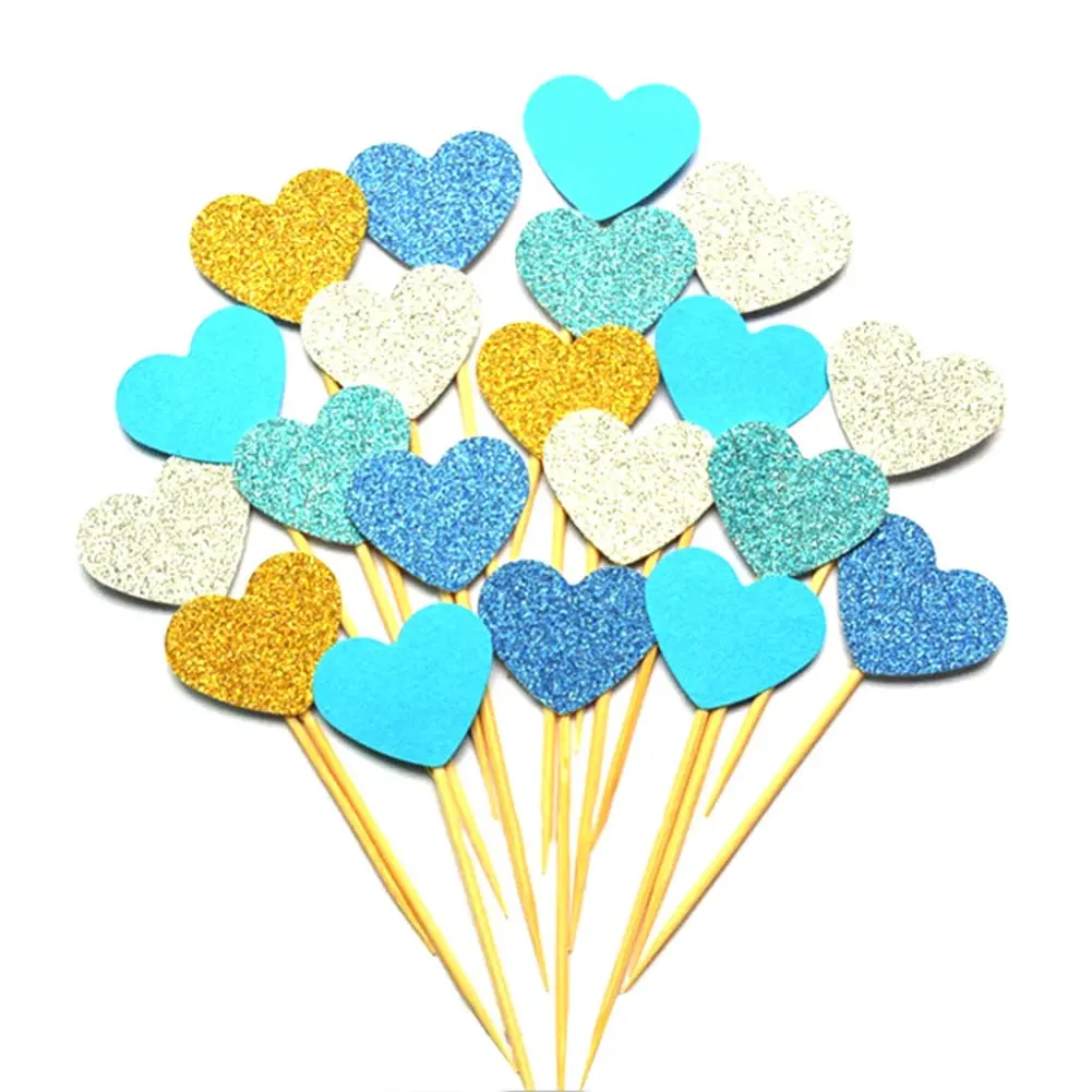 New 10pcs Colored Bling Heart Shape Insert Cards With Toothpick Cake Decorations For Wedding Birthday Party Cute Lovely Gifts
New 10pcs Colored Bling Heart Shape Insert Cards With Toothpick Cake Decorations For Wedding Birthday Party Cute Lovely Gifts