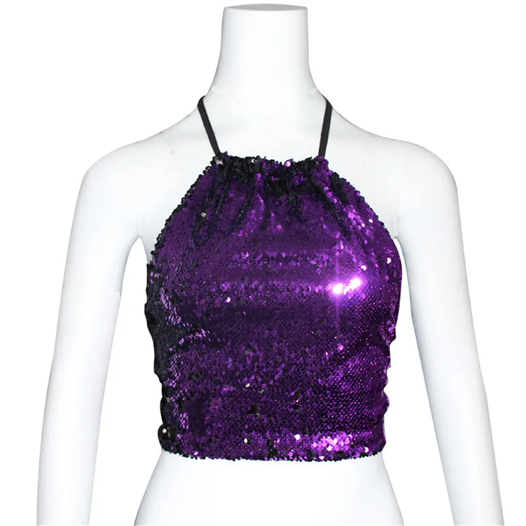 Sexy Vest Women's Camisole Top Womens Short Sequins Fashion Camisole Sleeveless T-Shirt cropped feminino #
Sexy Vest Women's Camisole Top Womens Short Sequins Fashion Camisole Sleeveless T-Shirt cropped feminino #