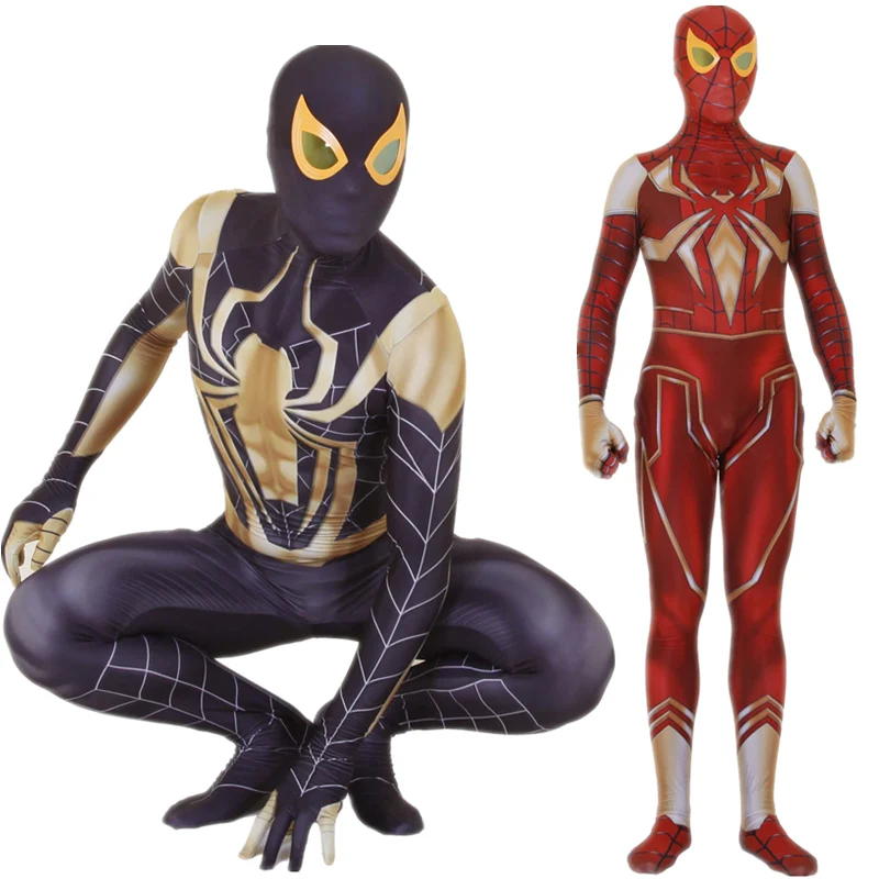 Adult Kids Cartoon Edition PS4 Spider Iron Spider Peter Parker Cosplay Costume Zentai Spiderman Bodysuit Suit Jumpsuits
Adult Kids Cartoon Edition PS4 Spider Iron Spider Peter Parker Cosplay Costume Zentai Spiderman Bodysuit Suit Jumpsuits