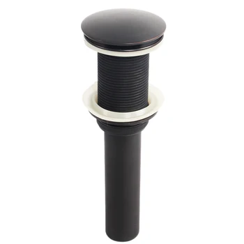 Round Style Lavatory Faucet Vessel Assembly Up Stainless Steel Bathroom Sink Stopper Drain Without Overflow
Round Style Lavatory Faucet Vessel Assembly Up Stainless Steel Bathroom Sink Stopper Drain Without Overflow