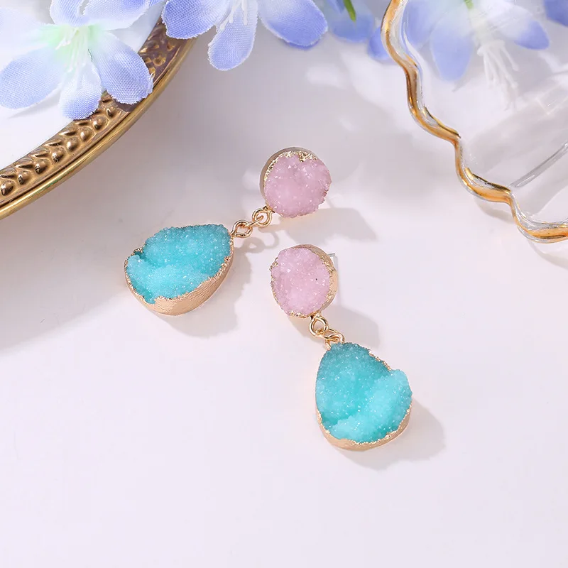 Blue Drip Purple Circle Stud Matte Ethnic Style Sweet Drop Earrings Dangle Earrings For Women
Blue Drip Purple Circle Stud Matte Ethnic Style Sweet Drop Earrings Dangle Earrings For Women